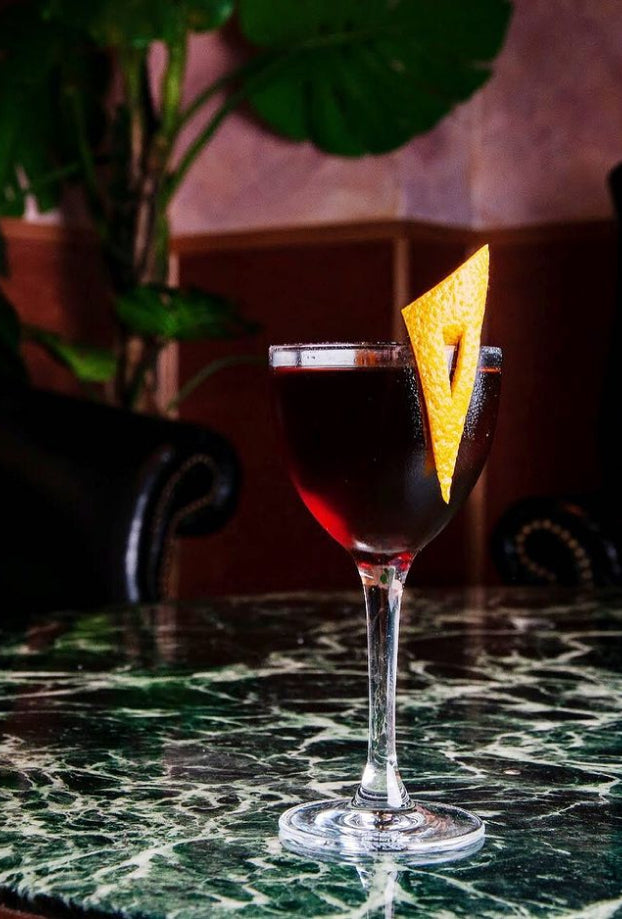 An image of a beautiful cocktail at one of the best cocktail bars in Toronto