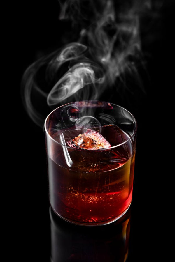 A photo of a smoke cocktail from a bar in toronto